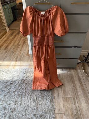 bohme bridesmaid dresses bhme Hannah Satin Maxi Dress in Mauve